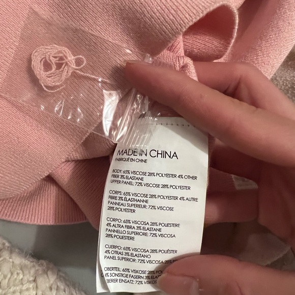 Club Monaco rohnet sweater in pink/rose size S - Picture 4 of 4